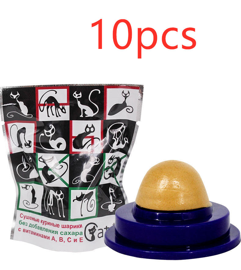 Catnip Energy Ball Lick Toy