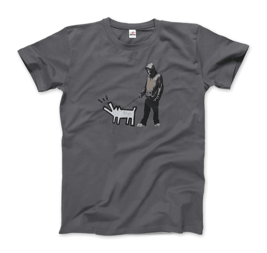 Banksy Dog Walker Artwork T-Shirt